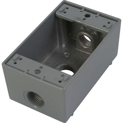 outside metal receptacle box|exterior electrical receptacle boxes.